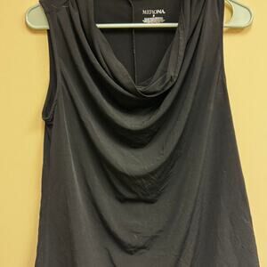 Merona Black Cowl Neck Tank – Size Small